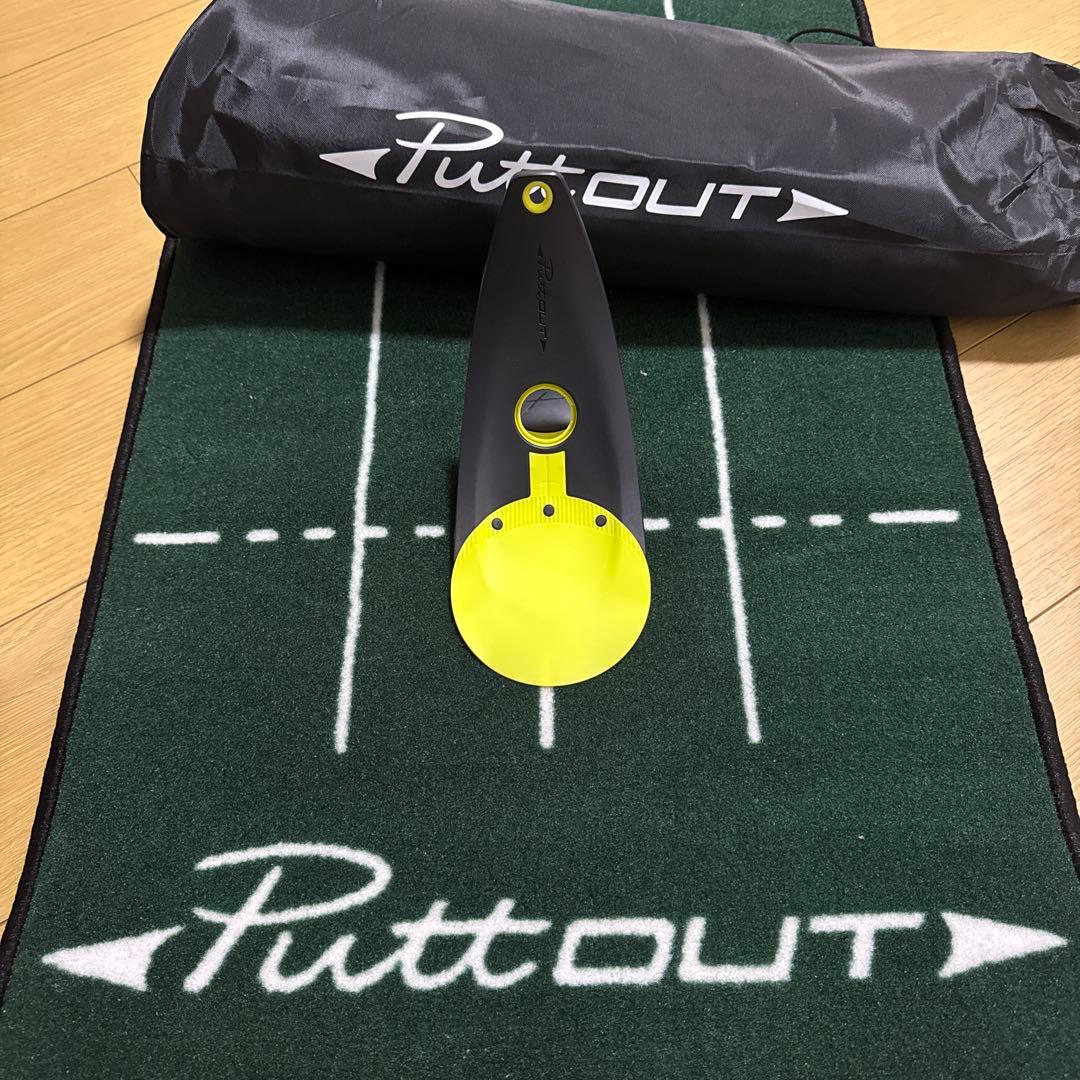 パットアウトPuttout パターマット ミディアム パットトレーナー セット