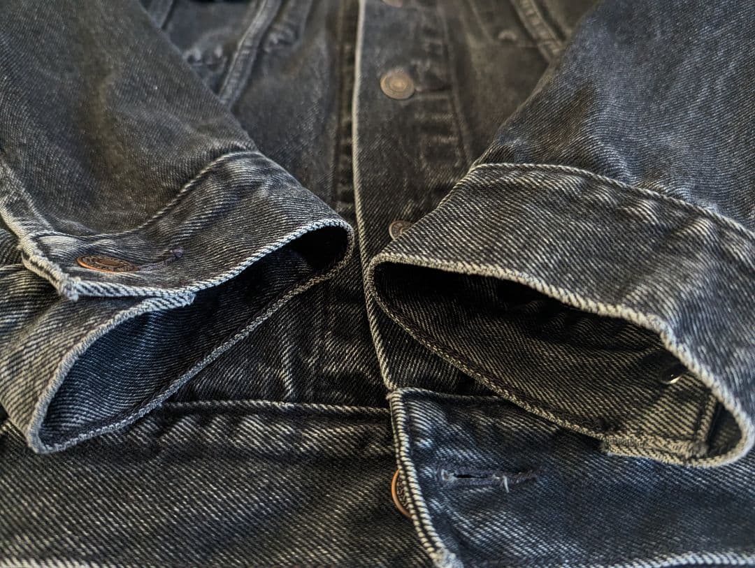 LEVI'S リーバイス 70503 ブラック デニムジャケット チュニジア製