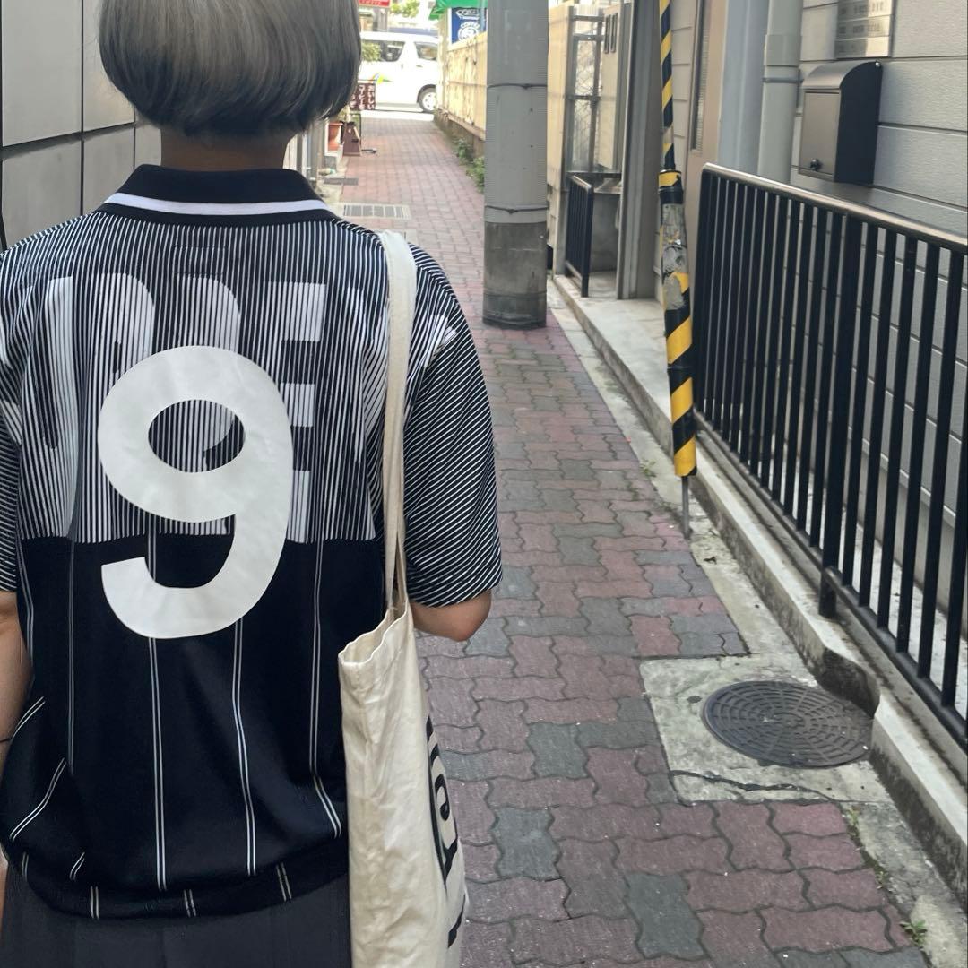 Supreme ストライプナンバリングシャツ Sサイズ