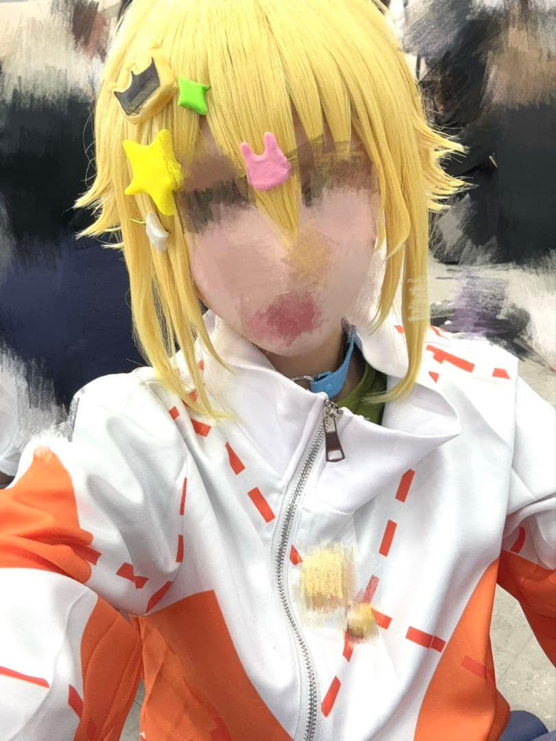 卯月コウ　コスプレ　ウィッグ　にじさんじ　デコラモード