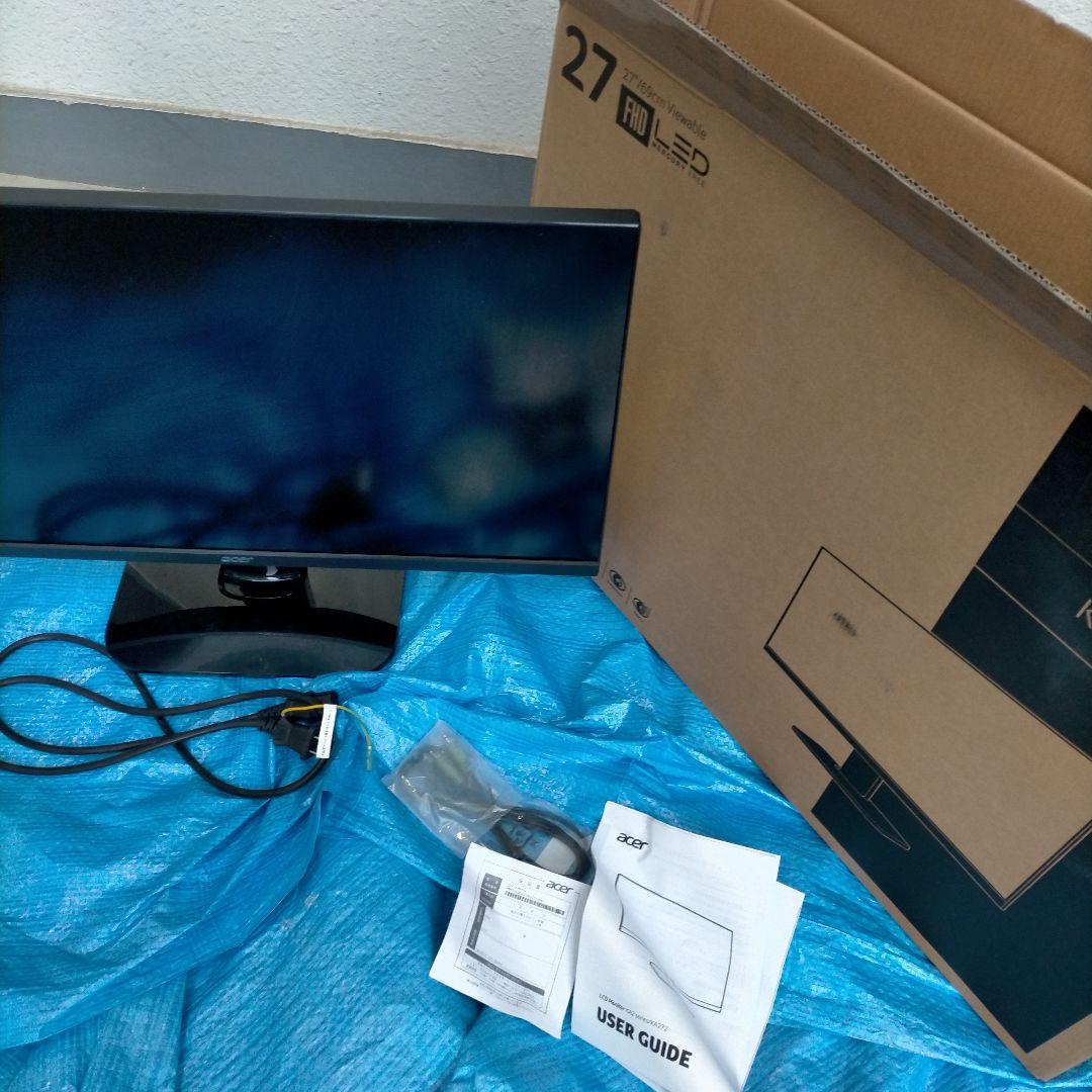 送料無料　ACER PCモニター　KA272　27インチ　モニター