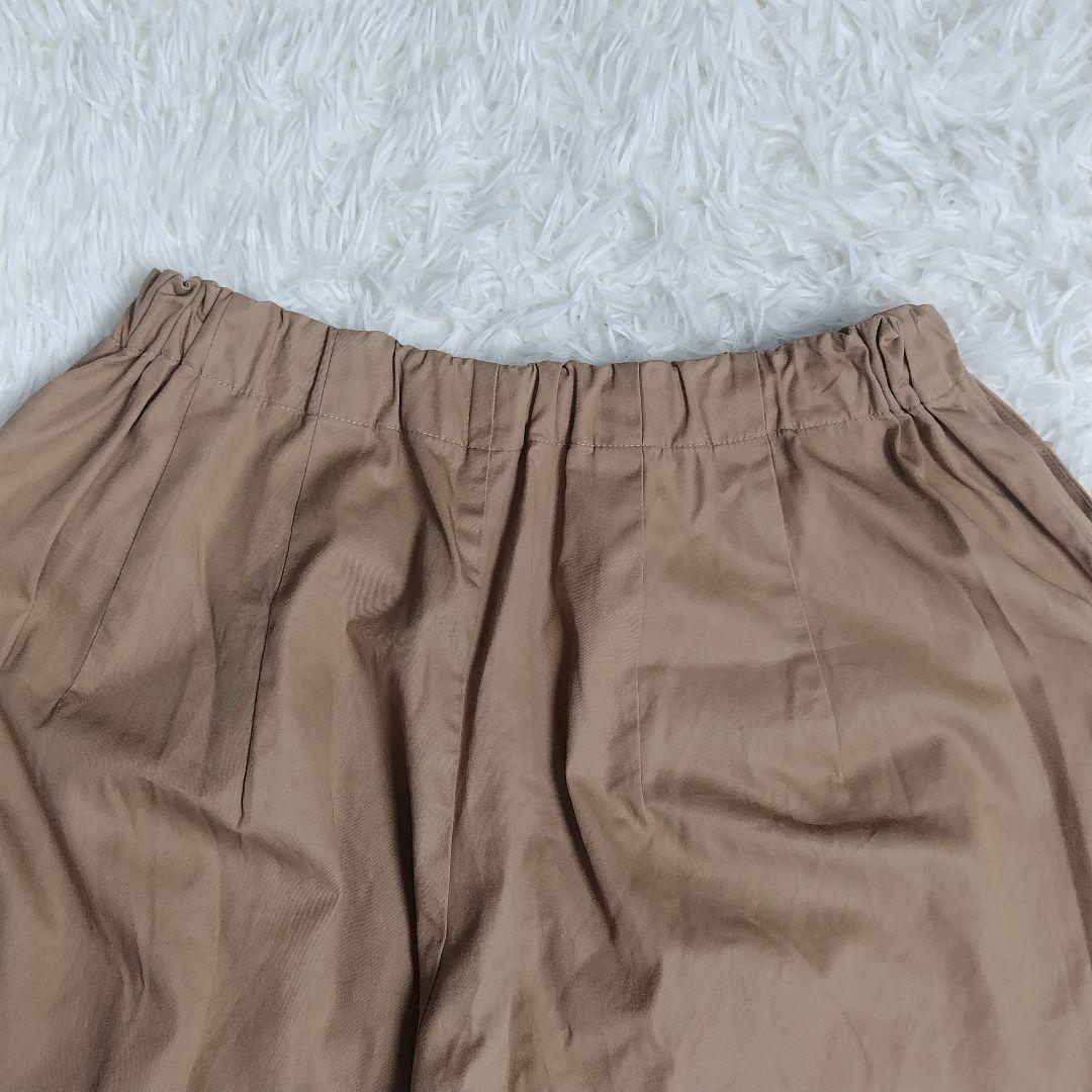 【極美品】ミズイロインド 24SS ワイドカーゴパンツ ベージュ