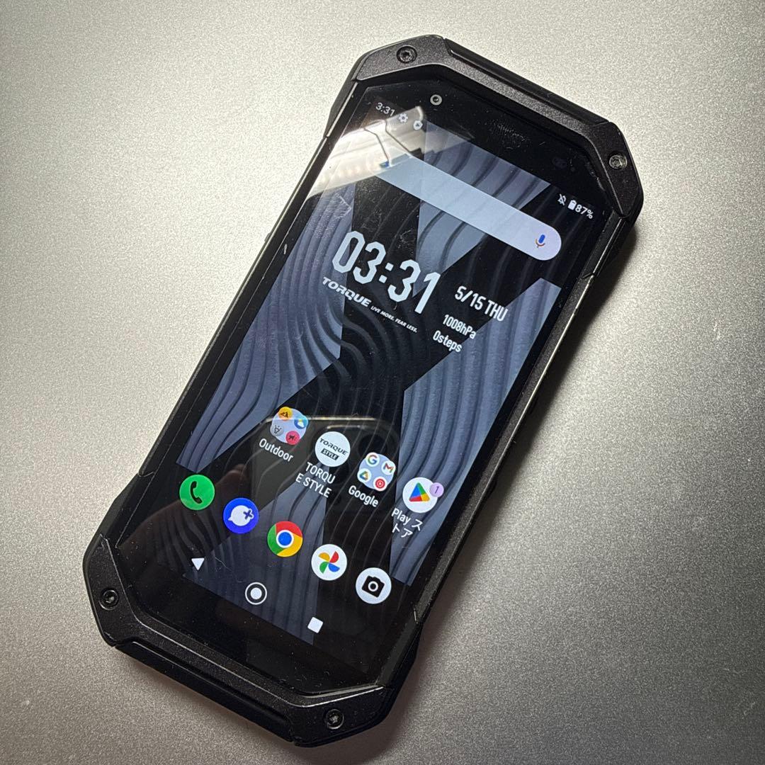 TORQUE 5G KYG01 au ブラック