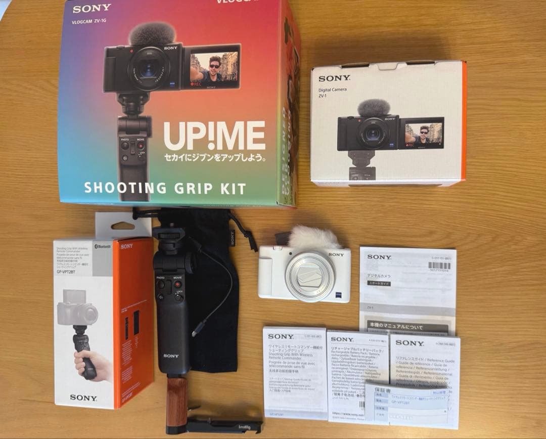 SONY VLOGCAM ZV-1G ホワイト