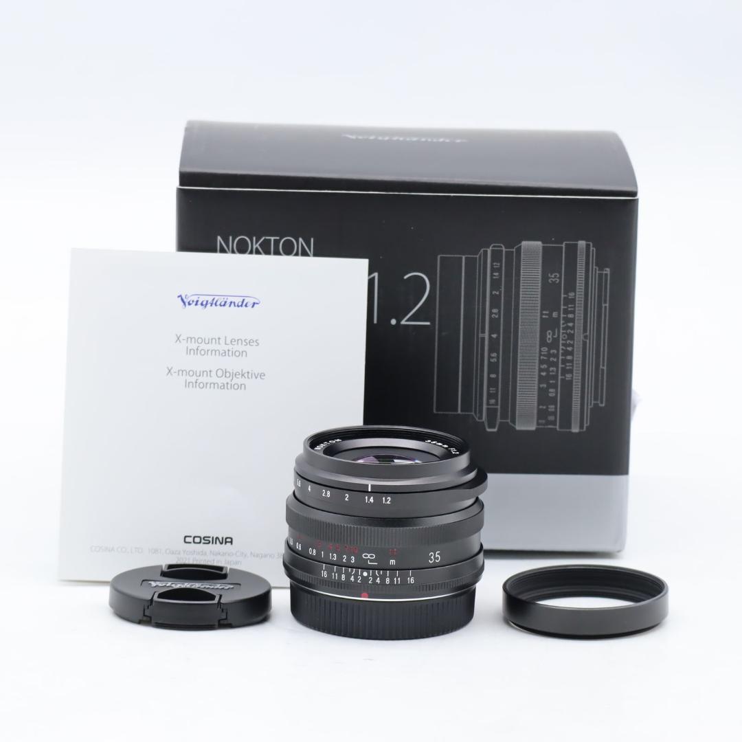 Voigtlander NOKTON 35mm F1.2 フジX用 単焦点