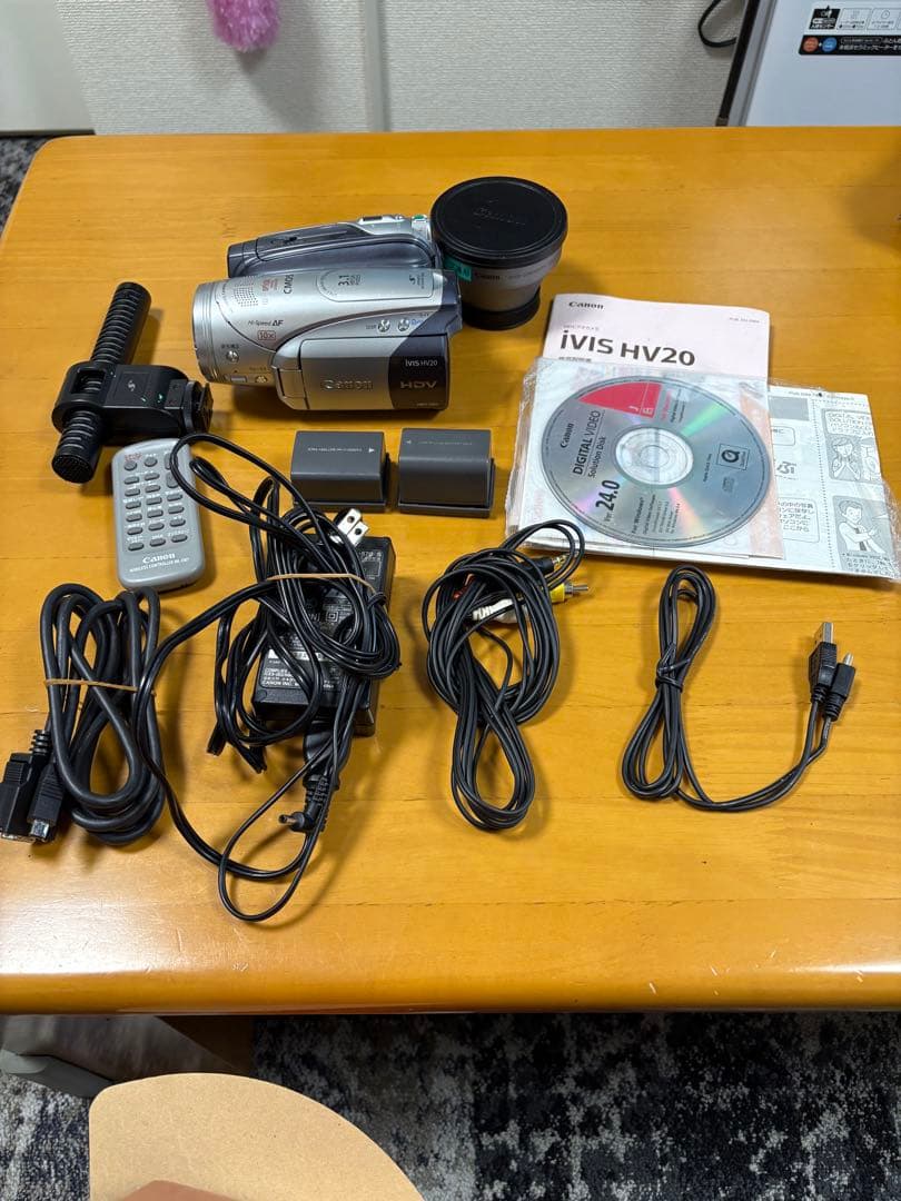 キヤノンハイビジョンデジタルカメラ、ハイビスHV20