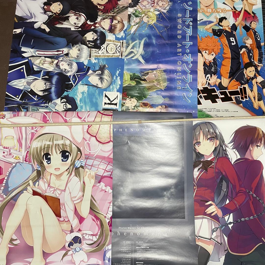 アニメ＆音楽　B2ポスター　まとめ売り　約100枚セット　大量