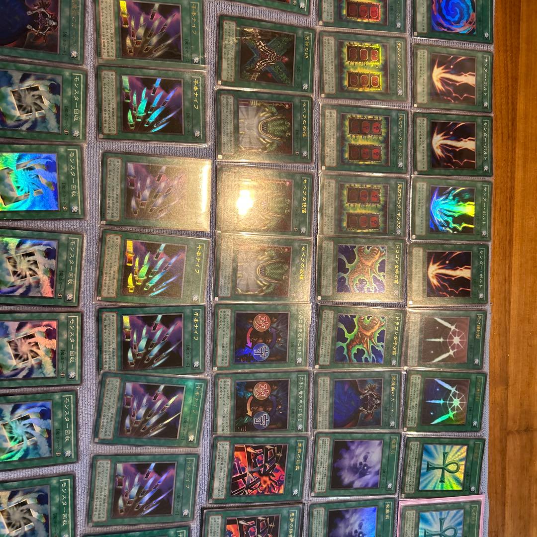 遊戯王OCG デュエルモンスターズ 魔法カード 77枚 引退品 まとめ売り