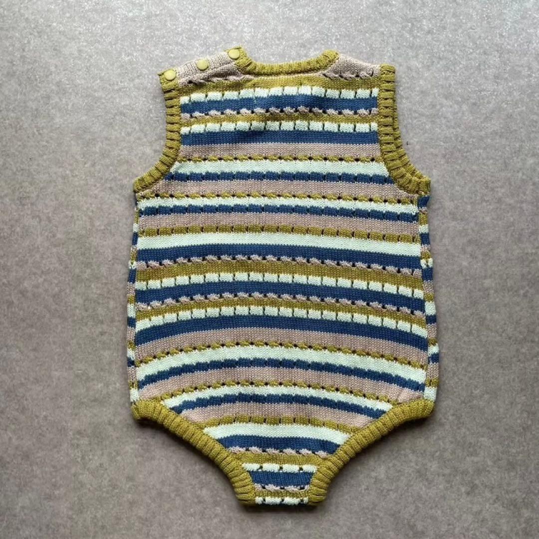 ロンパース・カバーオール &pal Openworkknittingsleevelessrompers