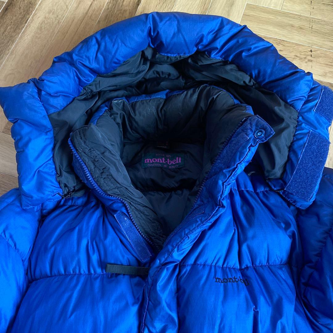 90’s 旧タグ old mont-bell モンベル ダウンジャケット ブルー
