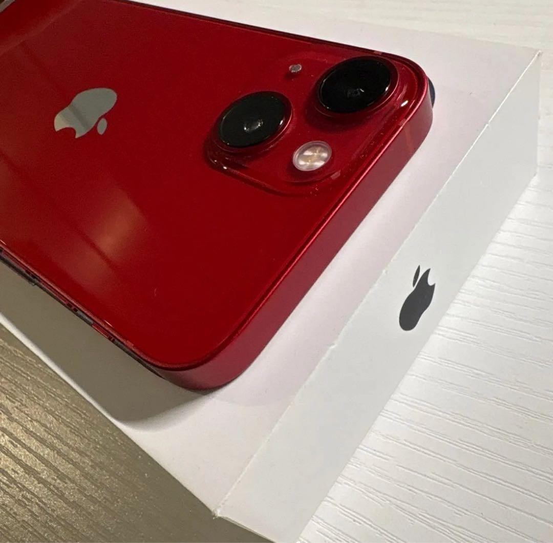 iPhone13 mini 256GB レッド RED SIMフリー 極美品