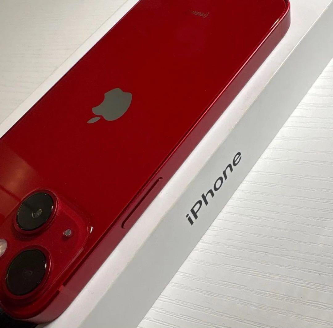 iPhone13 mini 256GB レッド RED SIMフリー 極美品