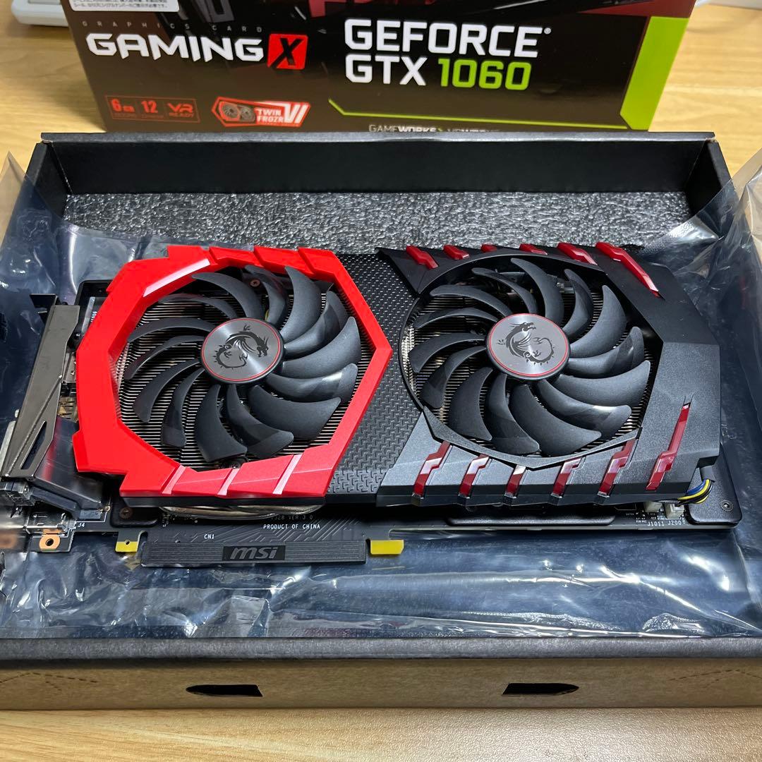 グラフィックボード・グラボ・ビデオカード MSI GeForce GTX 1060 Gaming X