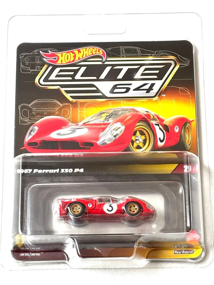 ホットウィール　RLC エリート64 フェラーリ 330 P4 ミニカー