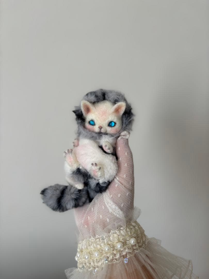 アートドール　アメショ幻獣No.059 羊毛フェルト