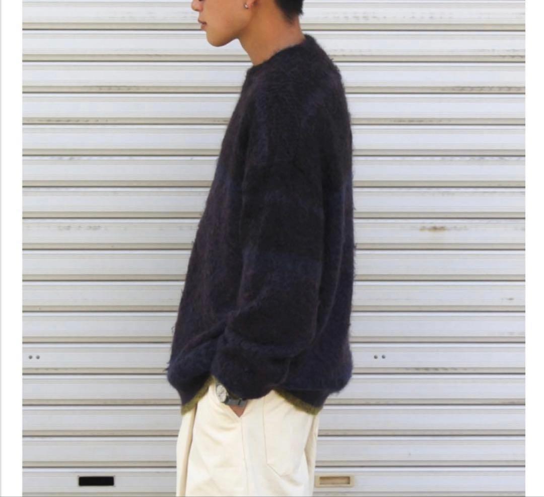 YOKEモヘアクルーネックセーター(ニット)