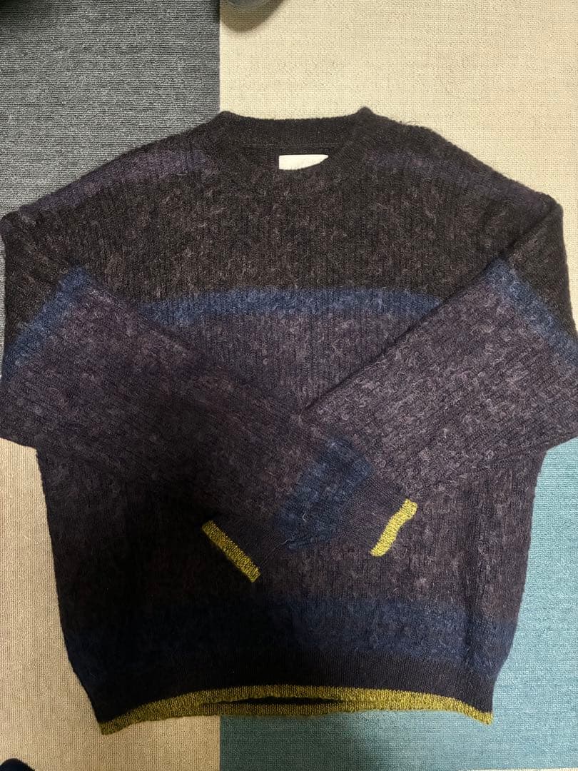 YOKEモヘアクルーネックセーター(ニット)