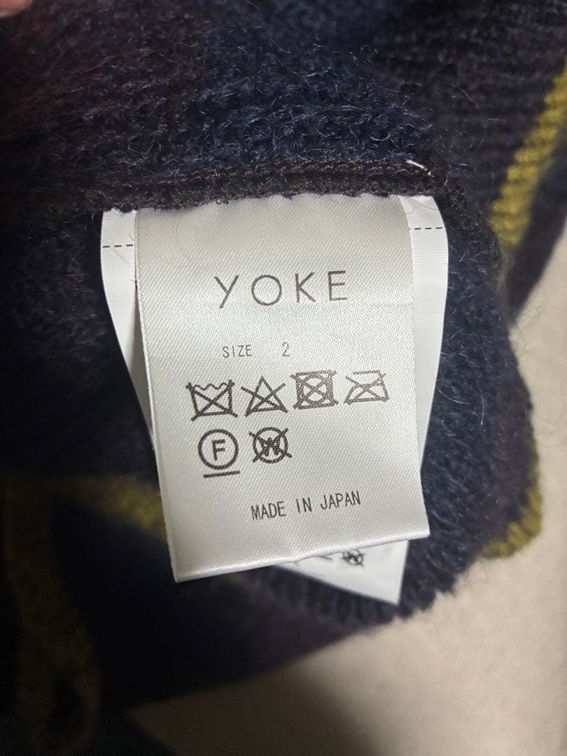 YOKEモヘアクルーネックセーター(ニット)