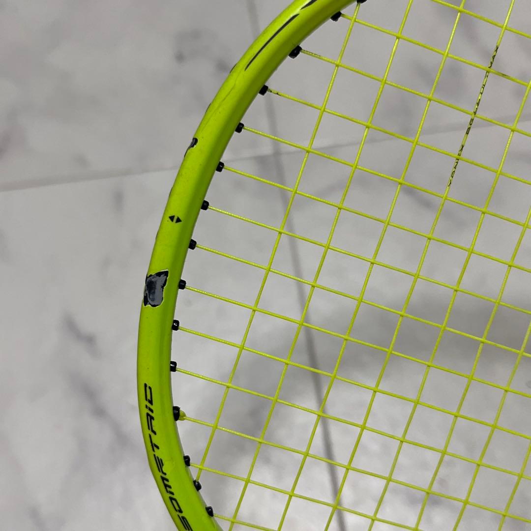 NANORAY Z-SPEED ライムイエロー　バドミントンラケット　廃盤品