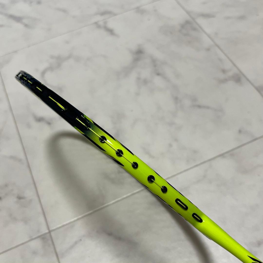 NANORAY Z-SPEED ライムイエロー　バドミントンラケット　廃盤品