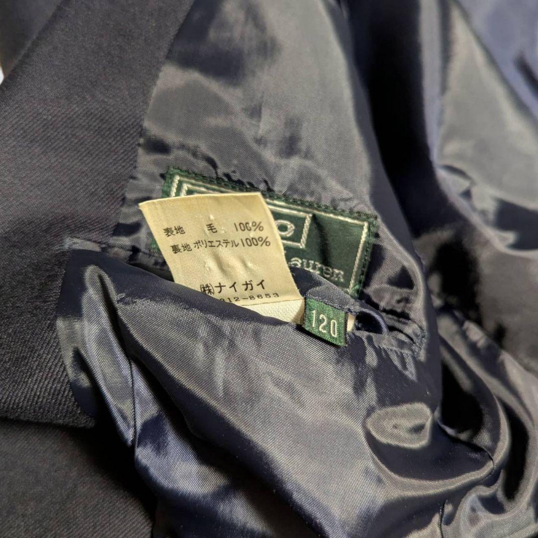 美品　ラルフローレン　フォーマル　120 スーツ　紺ブレ男児金ボタン　ジャケット