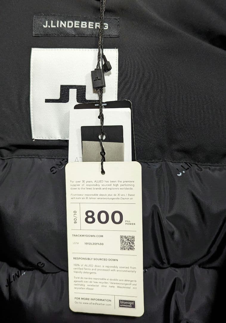 【TOM】ジェイ.リンドバーグ J.LINDEBERG ダウンジャケット