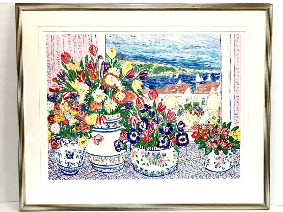 ◆レスリー・セイヤー／セイリング◆シルクスクリーン 大判 25号 82/350