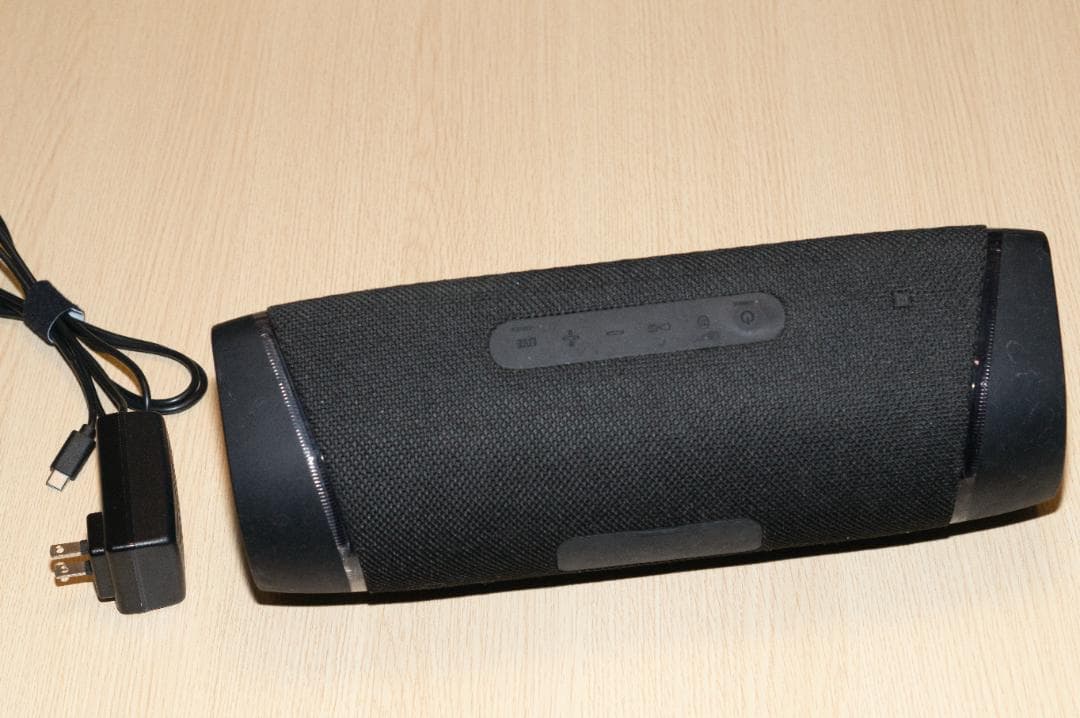 ワイヤレスポータブルスピーカー Bluetooth対応 ブラック