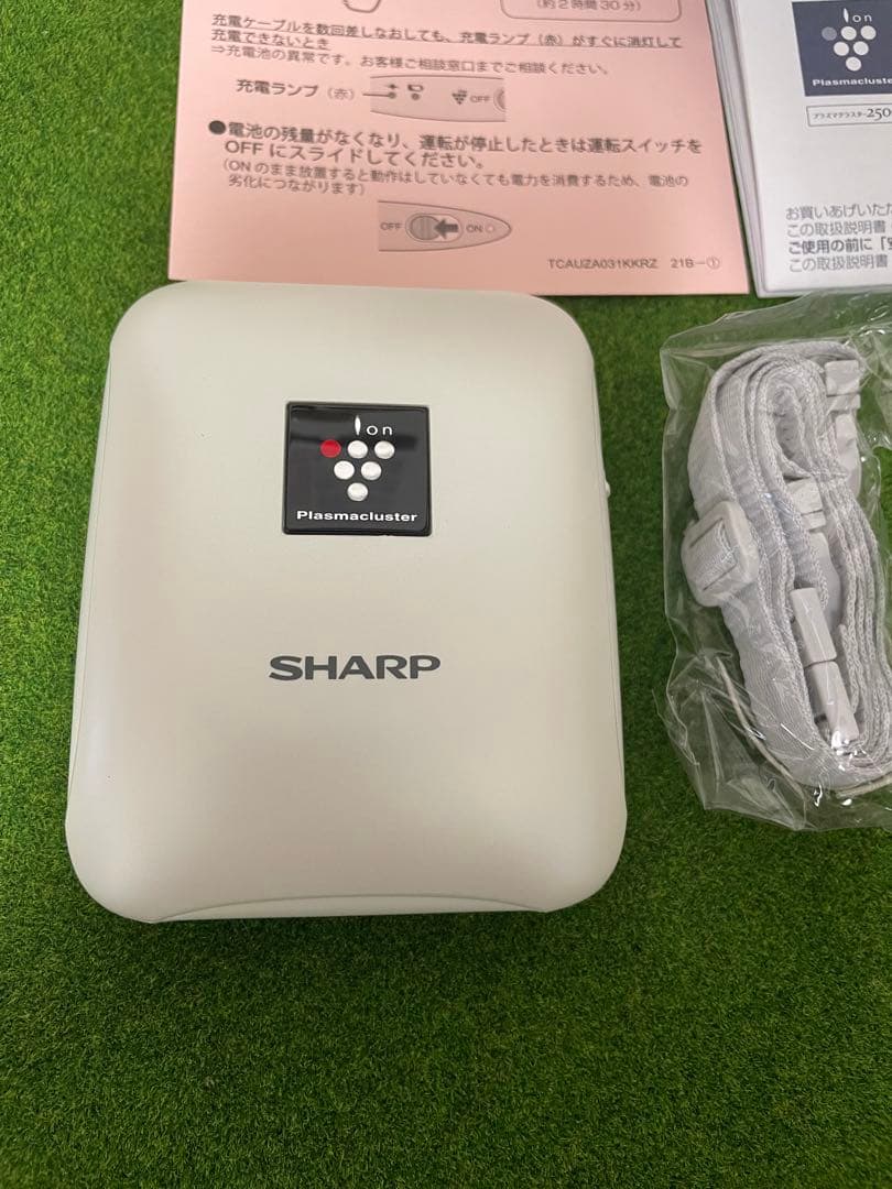 SHARP プラズマクラスター イオン発生機 小型 モバイル IG-NM1S-W