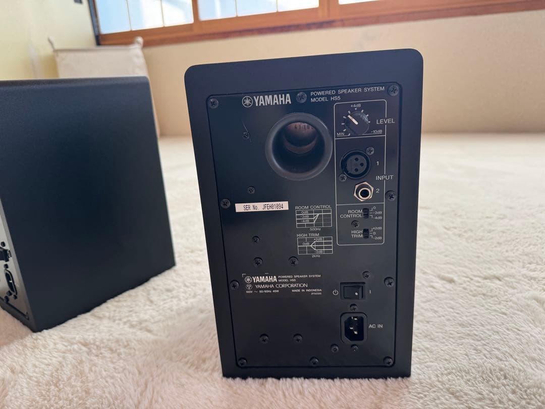 Yamaha HS5 モニタースピーカー（ペア）