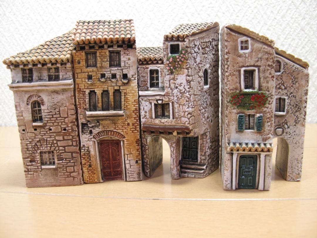 ゴーハウス　ミニチュア　４点　南仏 プロヴァンス　フランス製