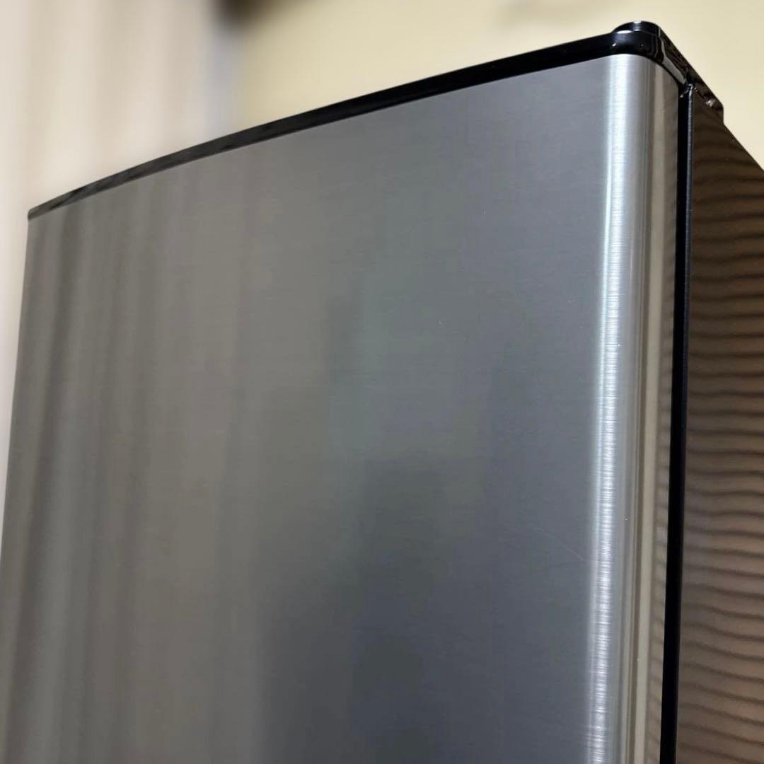 美品 YAMAZEN 2024年製 冷蔵庫 幅50cm 173L エネ 静音