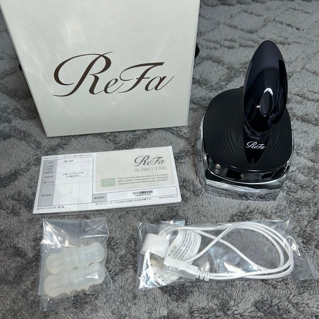 【極美品】ReFa リファビューテック RE-AP ヘッドスパ ブラック
