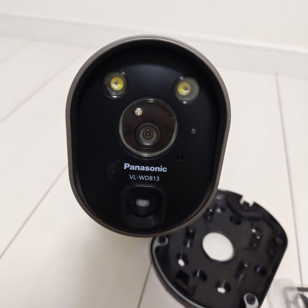 Panasonic VL-WD813Kセンサーライト付 屋外ワイヤレスカメラ