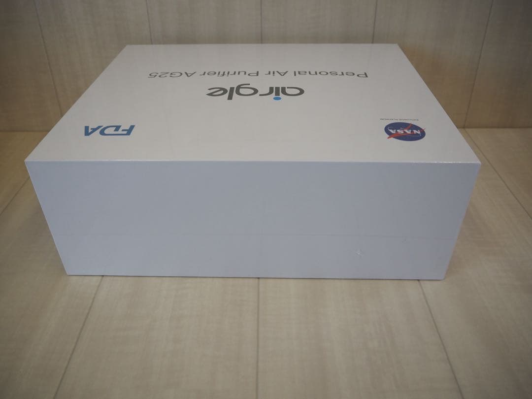 【新品未開封】 airgle AG25 エアグル 空気清浄機 光触媒 NASA