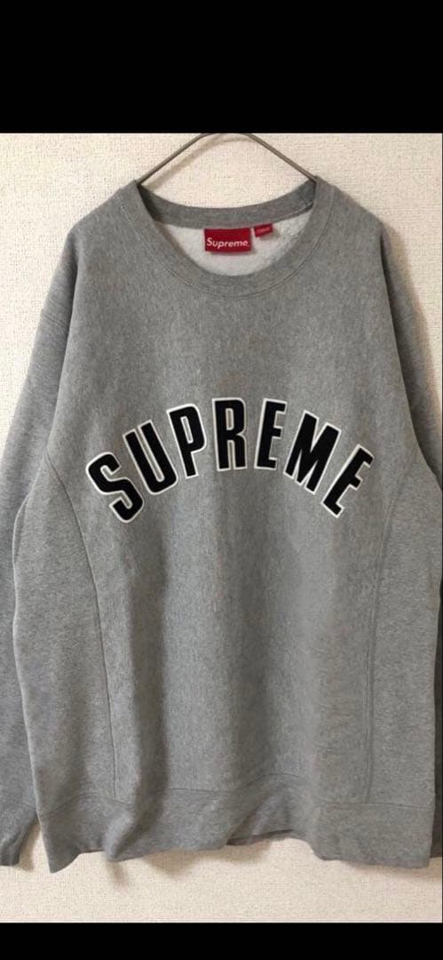 U*y様 supreme 2015aw Arc Logo Crewneck