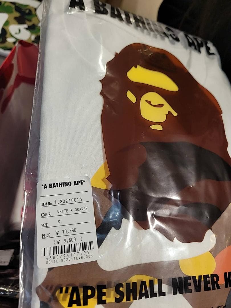 BAPEレディース1ST CAMO BATHING APE TEE サイズ S