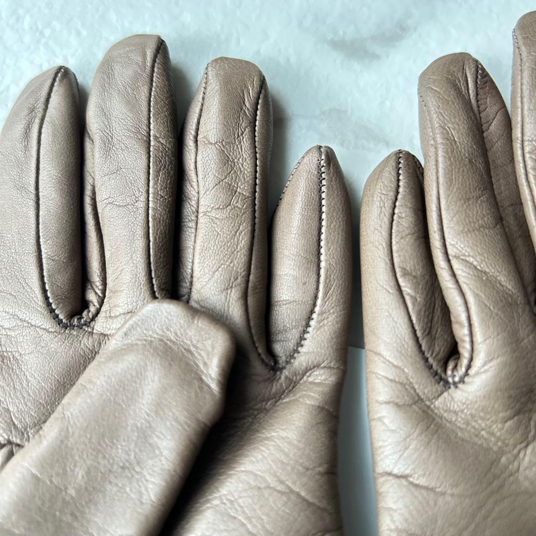 タグ付き✨セルモネータ イタリア製 山羊革 職人 19cm トープ レッキス