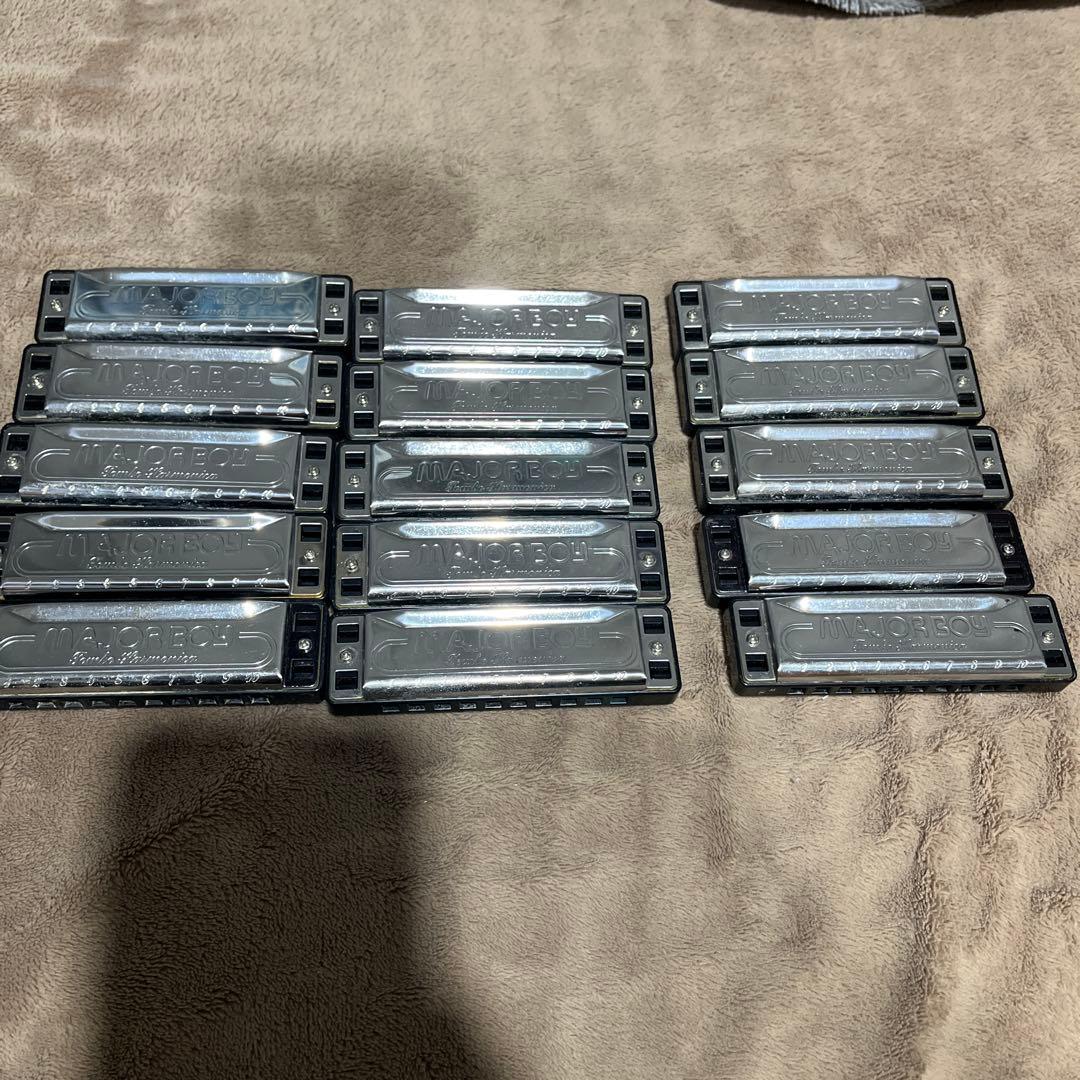 MAJOR BOY トンボハーモニカ 15本セット