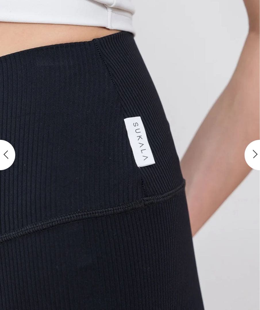 新品　SUKALA ショートクロスキャミソール＆レギンスセットアップ