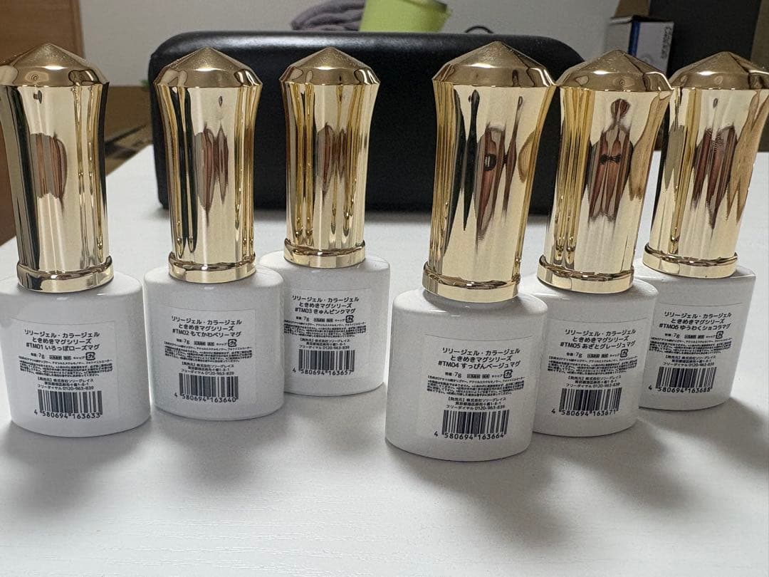 リリージェル　Lily gel ときめきマグシリーズ 全6色セット