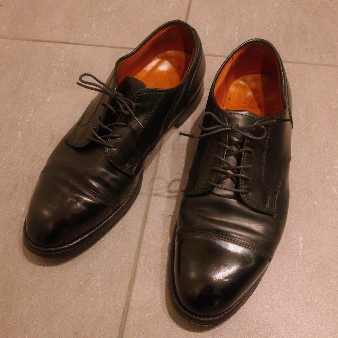 Alden 2161 8E 26cmシェルコードバン ストレートチップ 黒