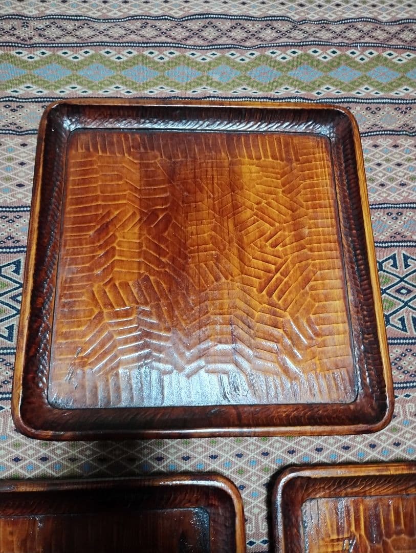 讃岐彫　お盆5枚セット