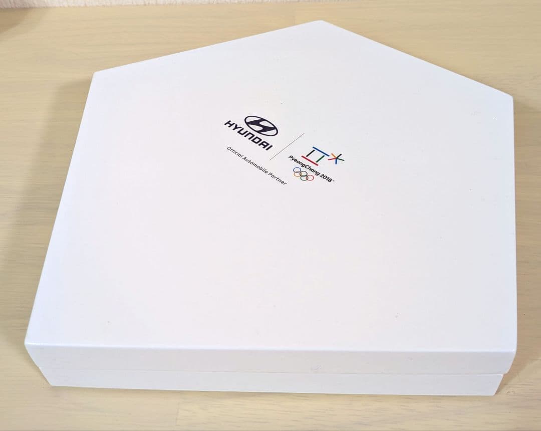 Hyundai 2018平昌冬季オリンピック記念ピンバッジセット ケース入