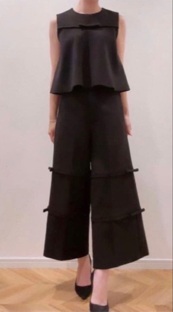 pachman パハマン リボンラインパンツ ブラック 38