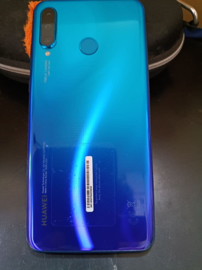 HUAWEI P30 lite グラデーションブルー 本体