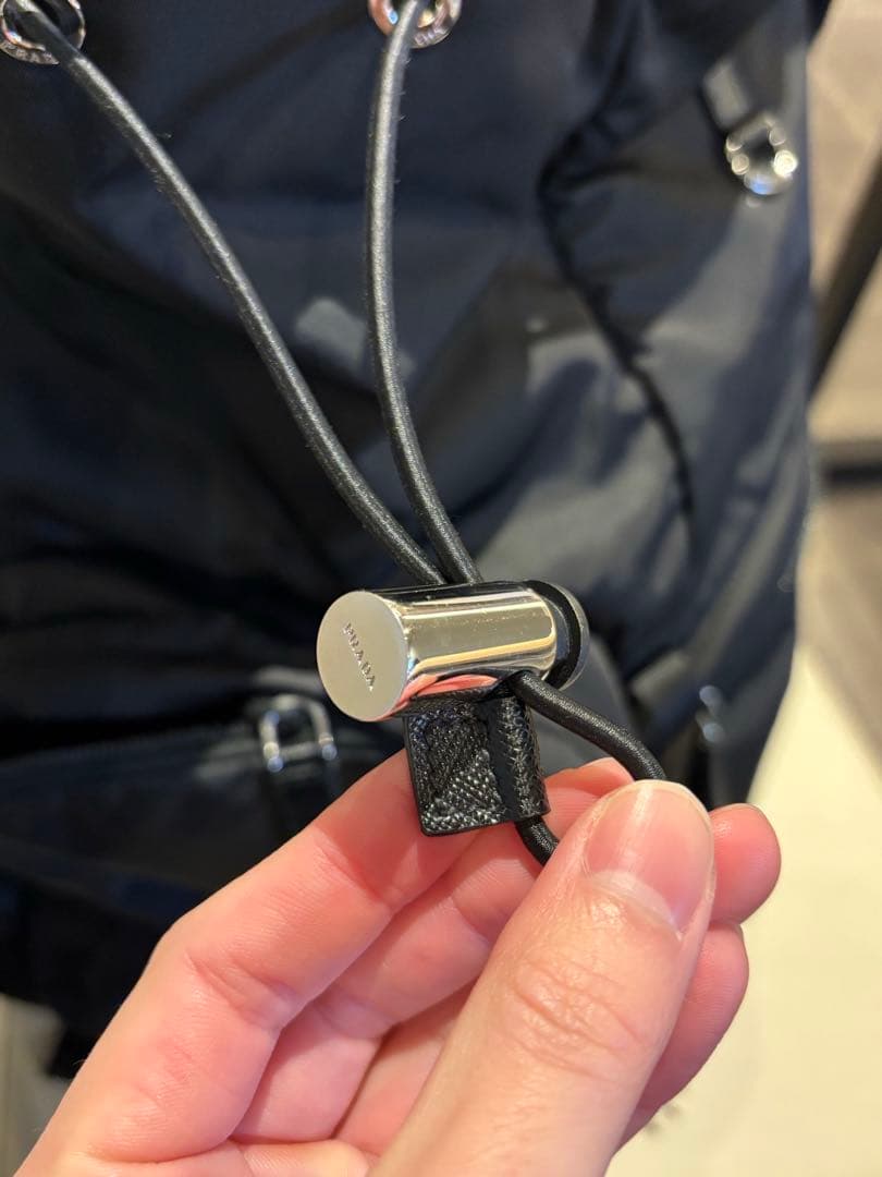 プラダ Re-Nylon xサフィアーノレザー バックパック