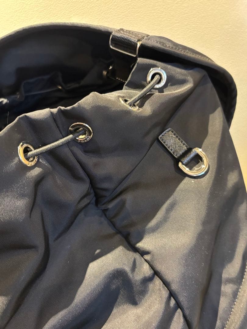 プラダ Re-Nylon xサフィアーノレザー バックパック
