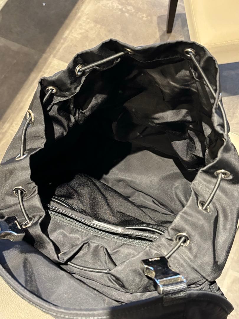 プラダ Re-Nylon xサフィアーノレザー バックパック