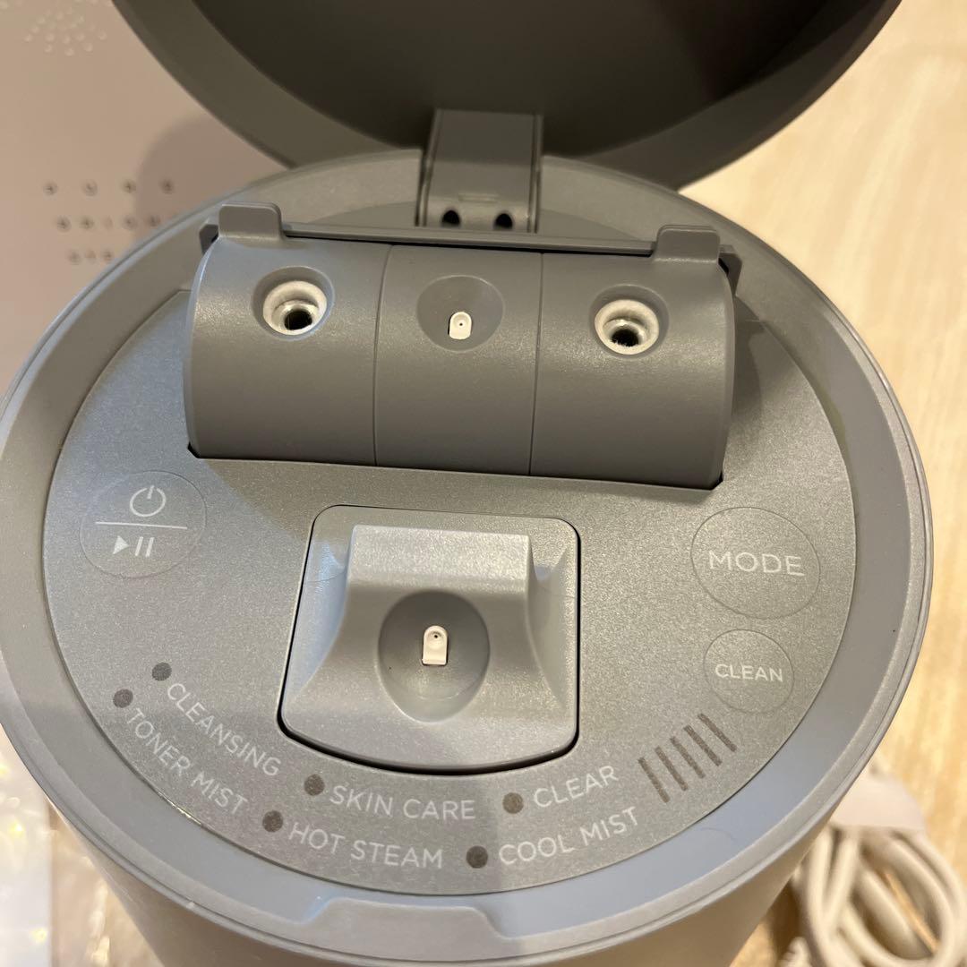 【ママン】SALONIA フェイススチーマー グレー